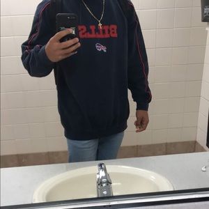 Vintage Buffalo Bills throw over